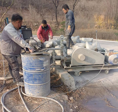 迁西路面下沉注浆